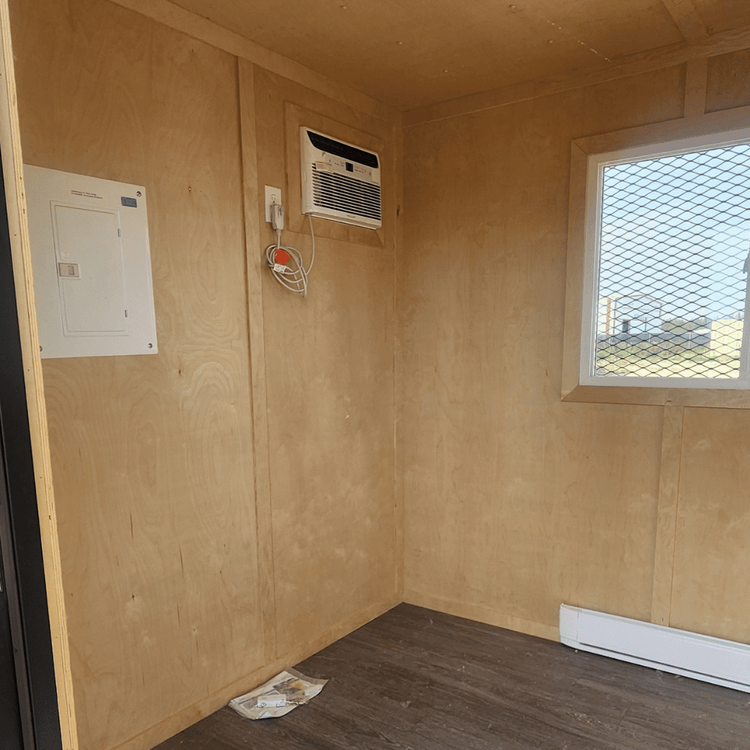 10′ Container Office – Plywood - Custom Cubes