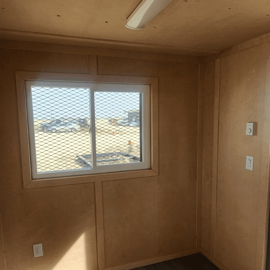 10′ Container Office – Plywood - Custom Cubes