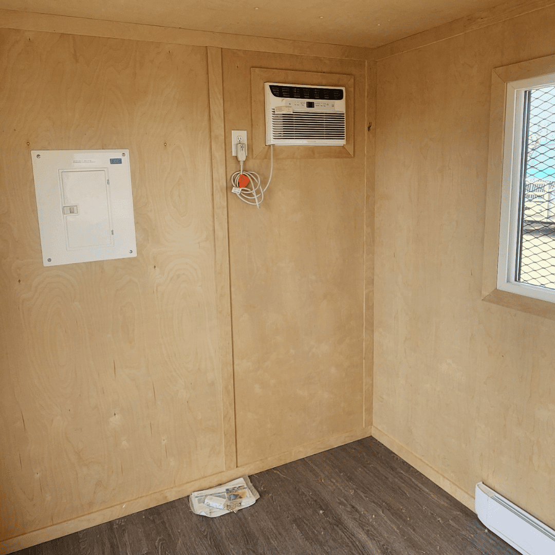 10′ Container Office – Plywood - Custom Cubes