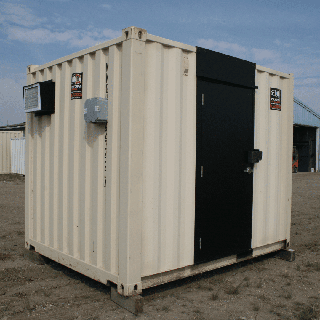 10′ Container Office – Plywood - Custom Cubes