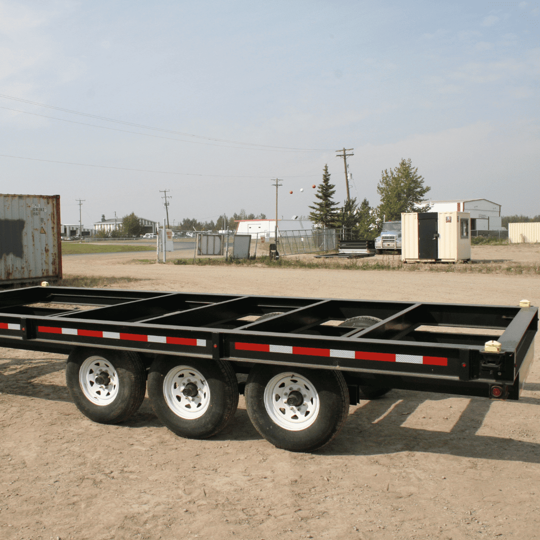 10’ Bumper Pull Container Trailer - Custom Cubes