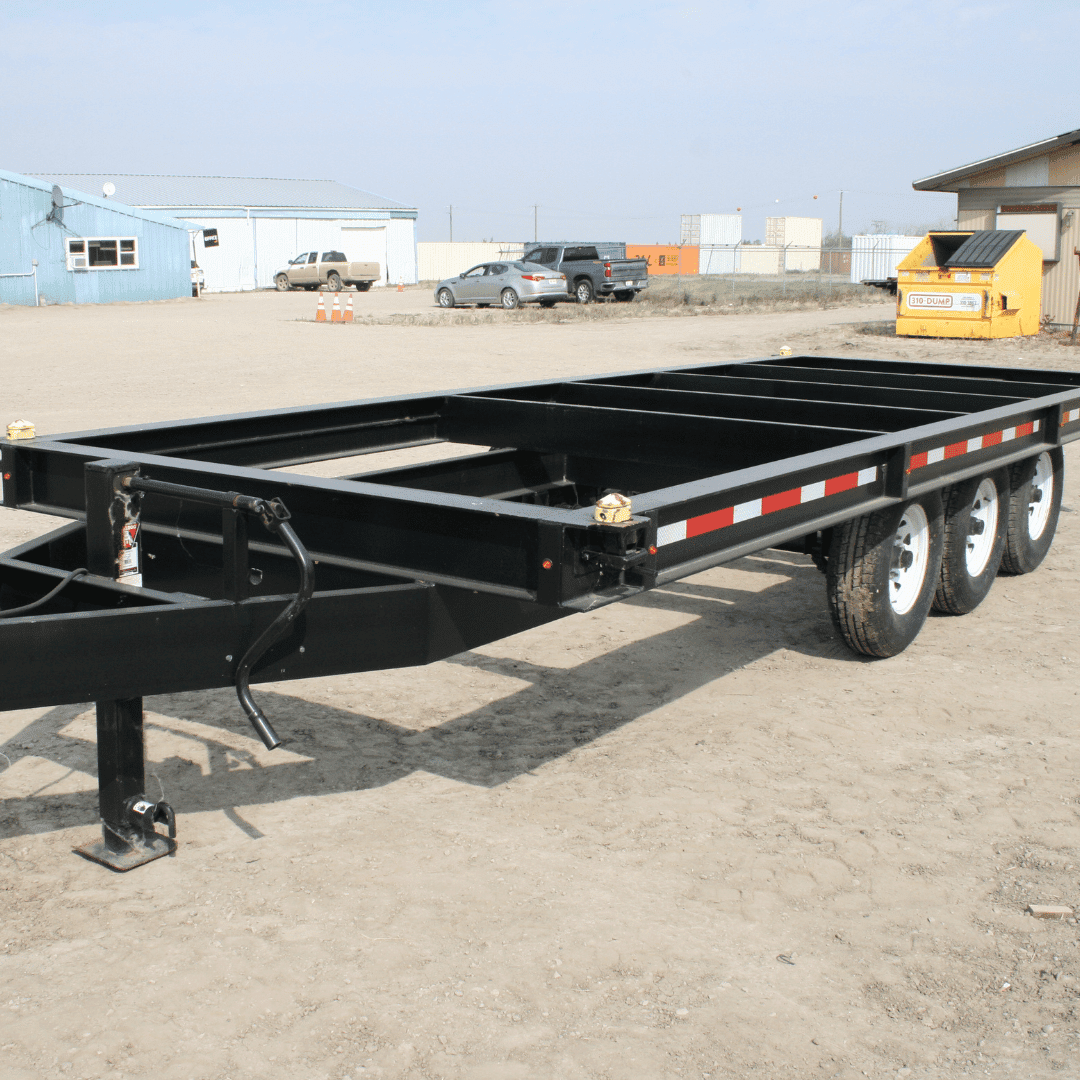 10’ Bumper Pull Container Trailer - Custom Cubes