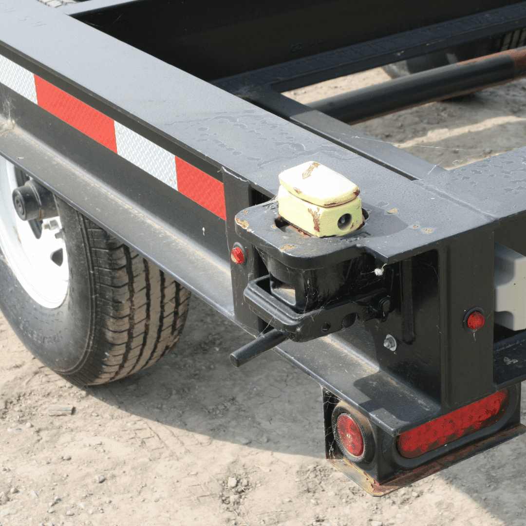 10’ Bumper Pull Container Trailer - Custom Cubes