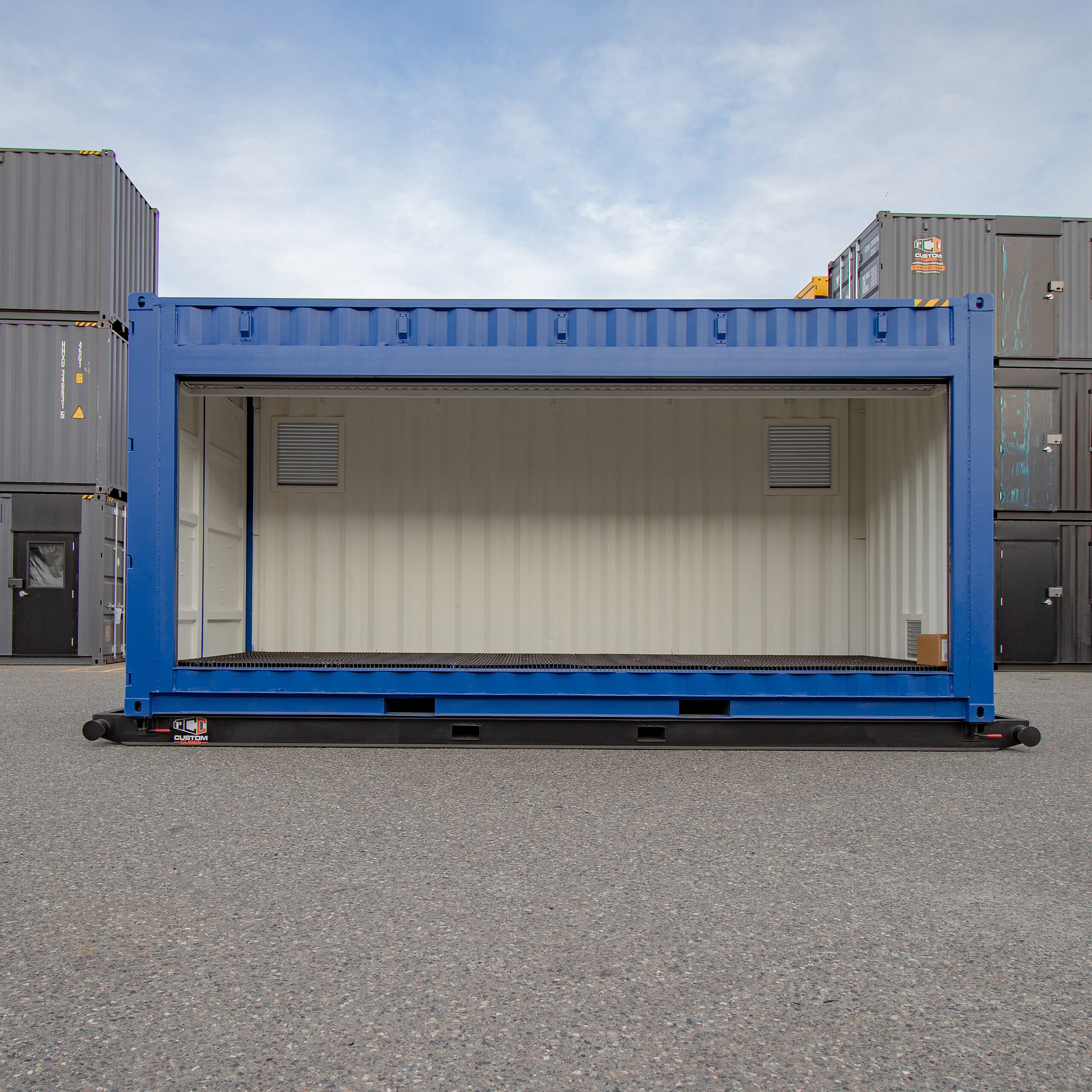 Engineered Skid-Mounted Containment Units - Custom Cubes