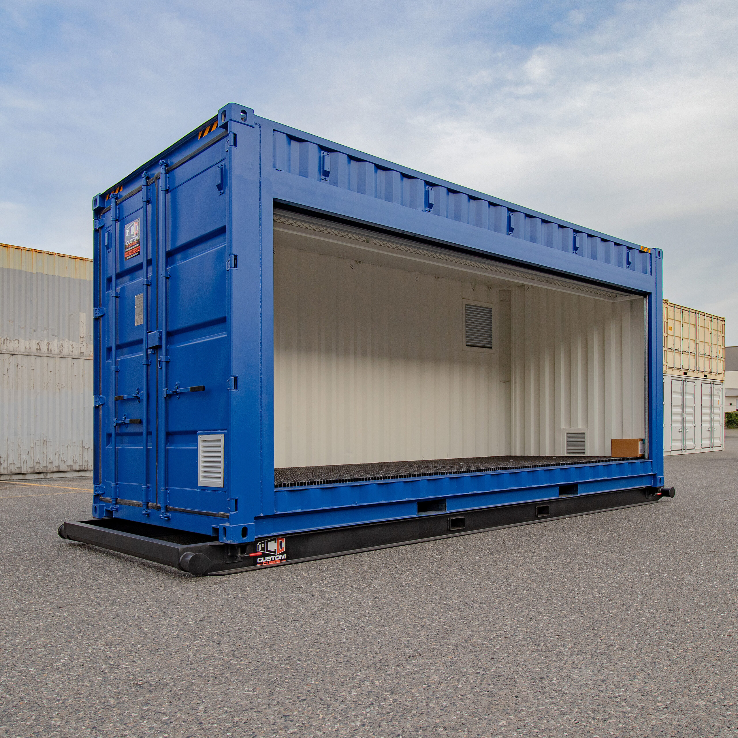 Engineered Skid-Mounted Containment Units - Custom Cubes