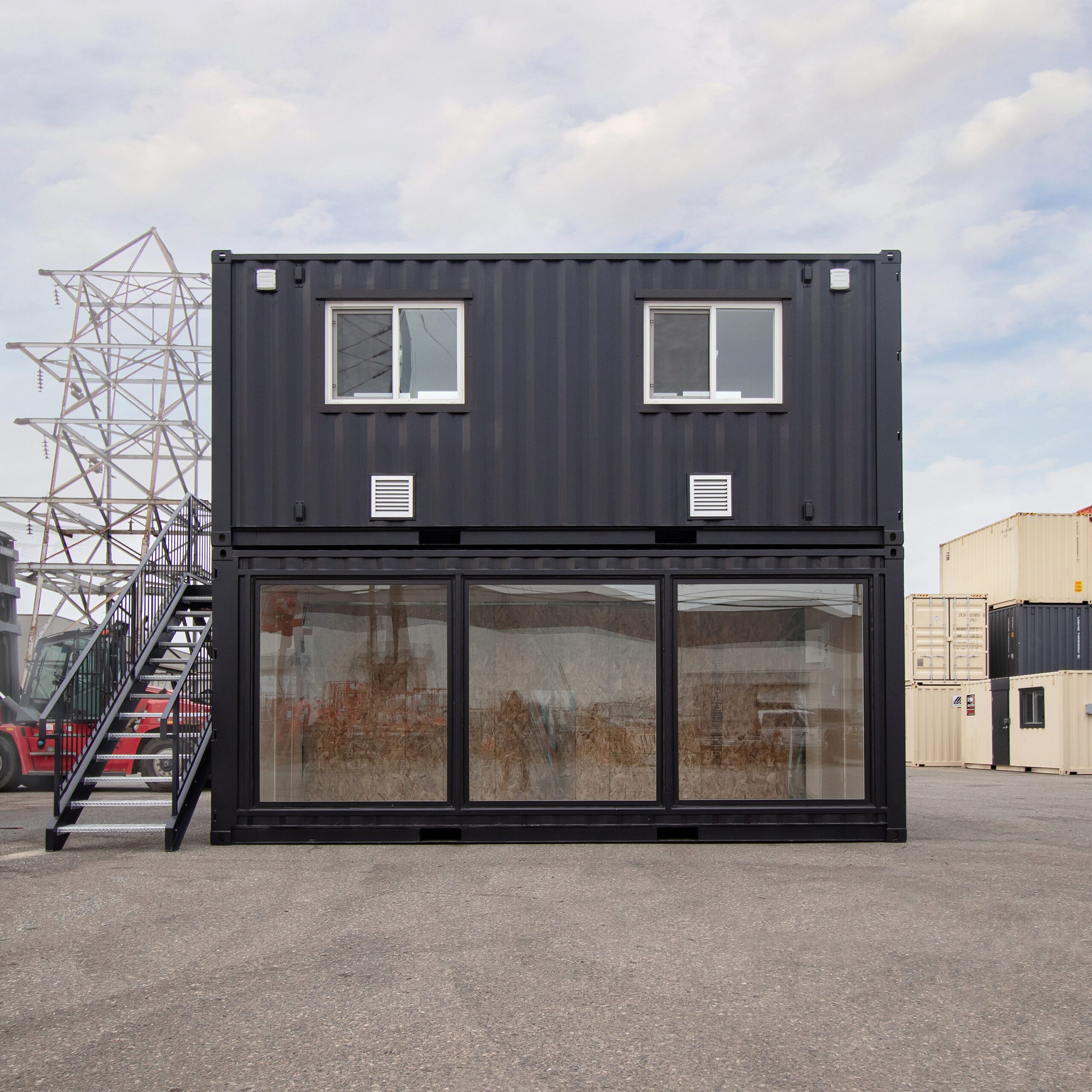 CONTAINER OFFICE BUILD-OUT – WAREHOUSE UPGRADE - Custom Cubes