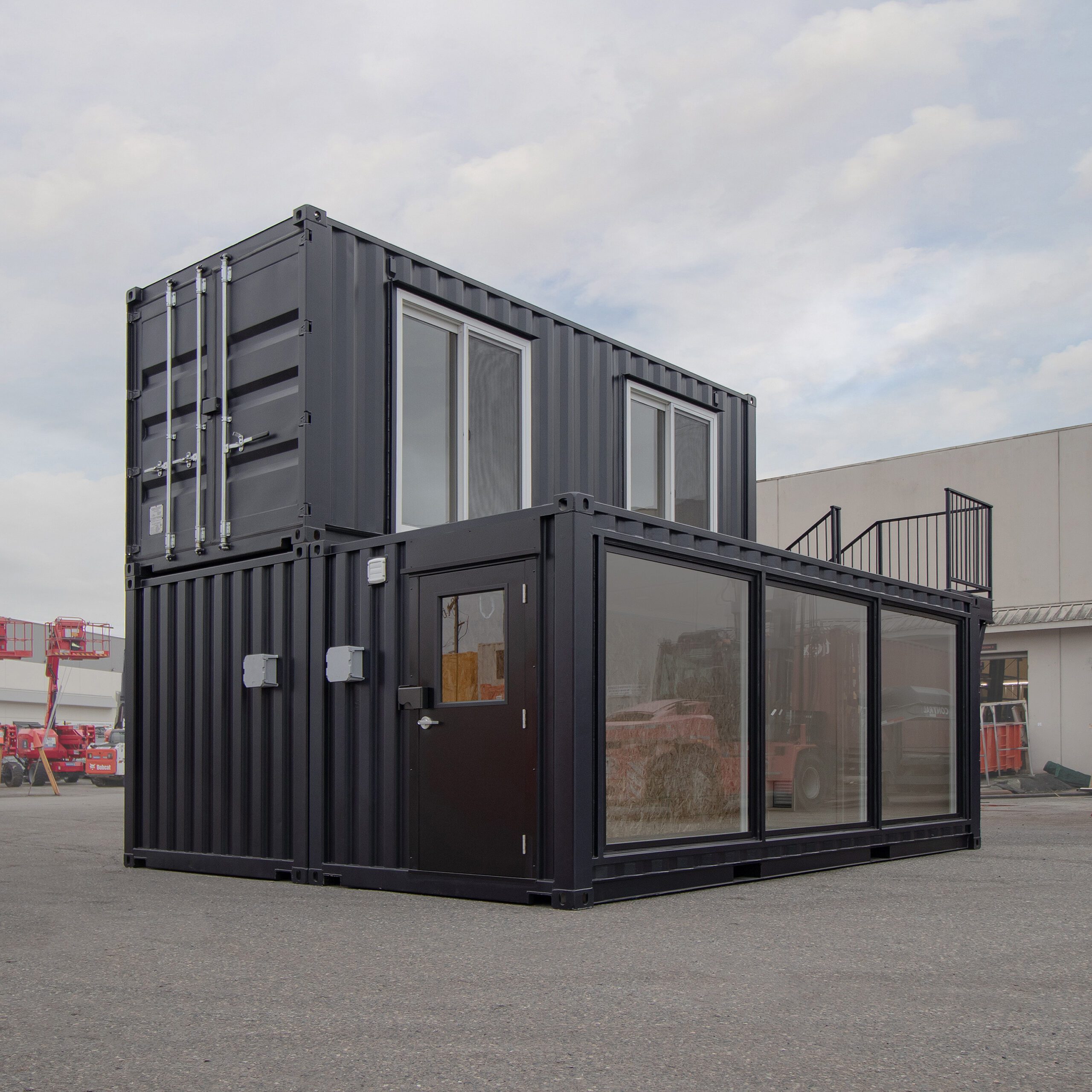 CONTAINER OFFICE BUILD-OUT – WAREHOUSE UPGRADE - Custom Cubes