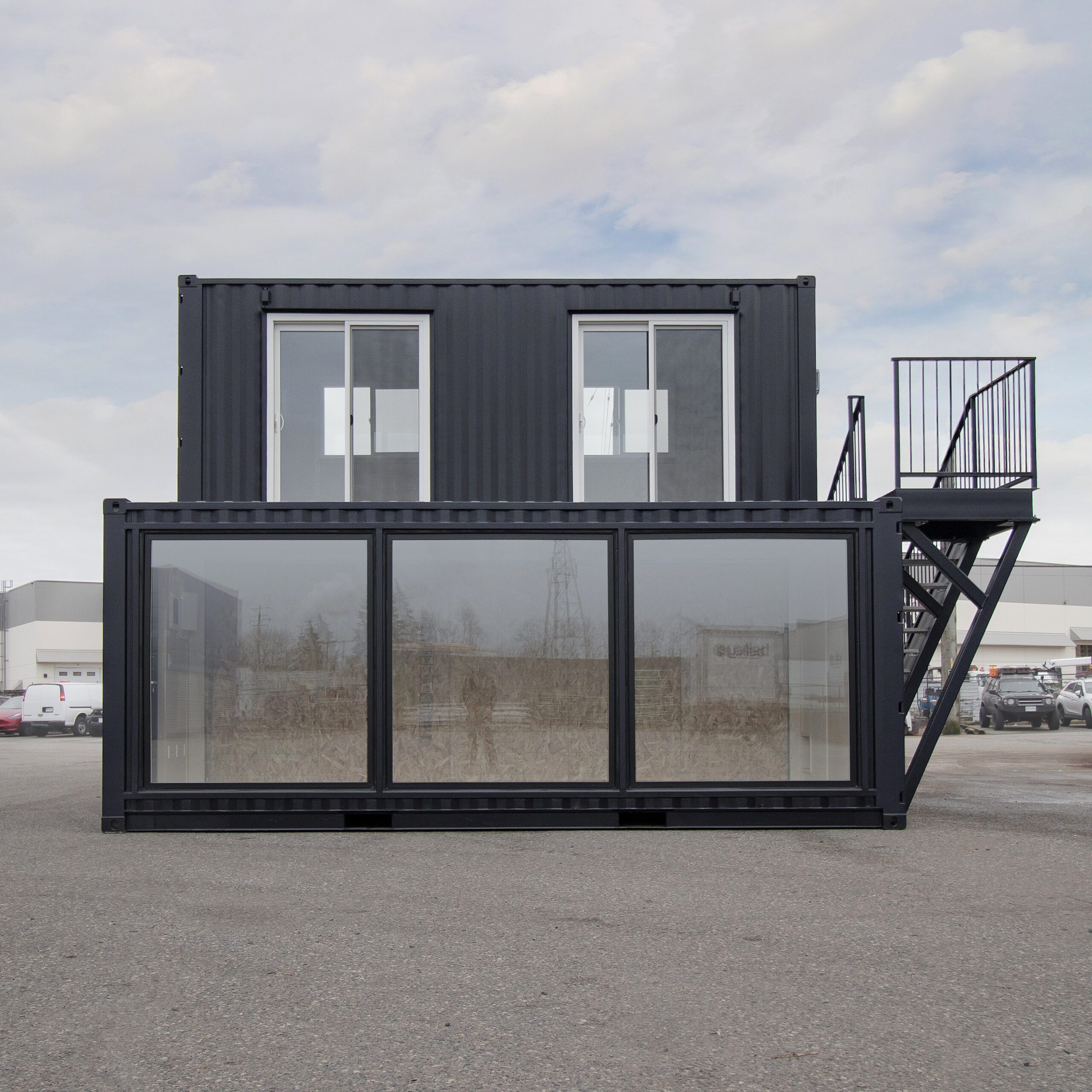 CONTAINER OFFICE BUILD-OUT – WAREHOUSE UPGRADE - Custom Cubes