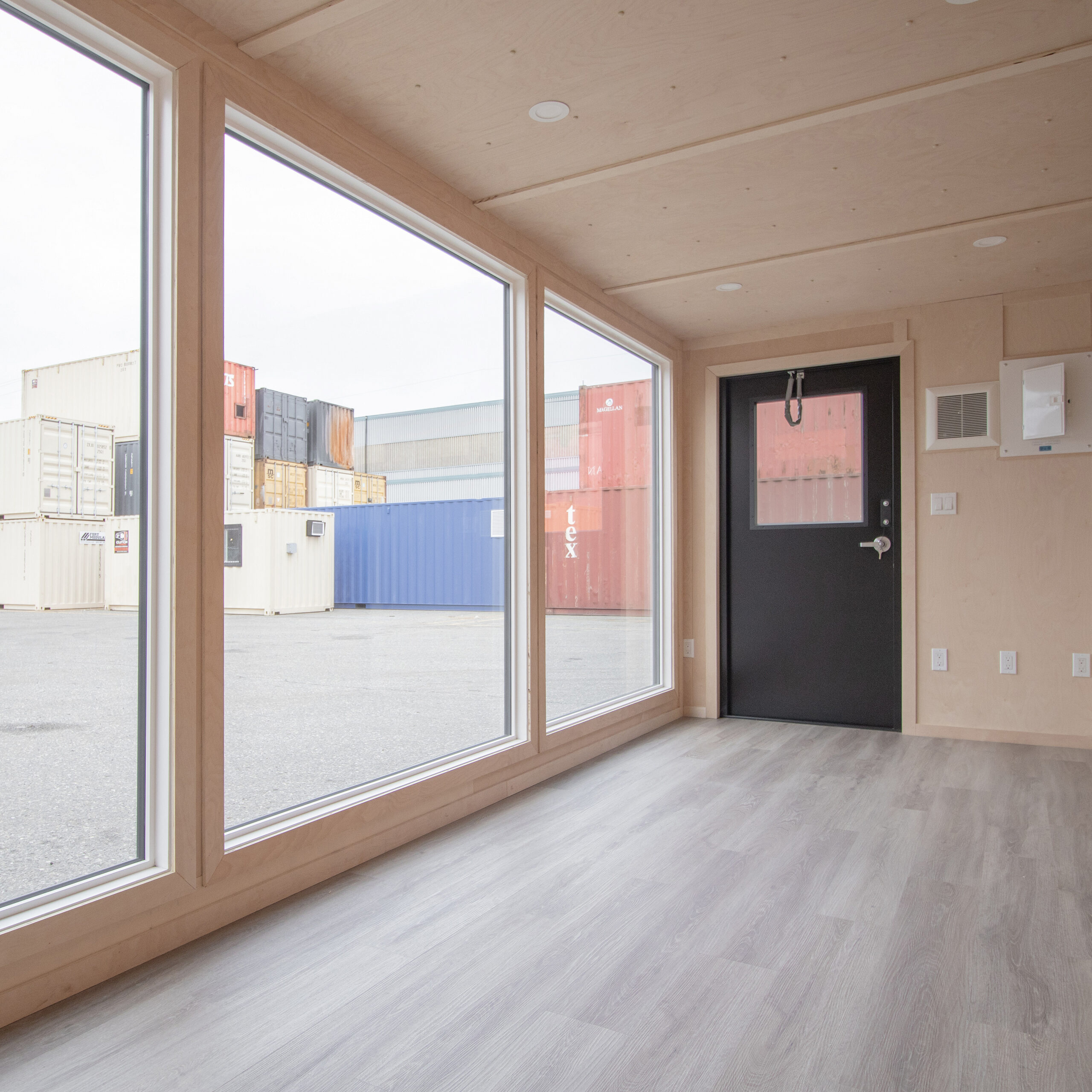 CONTAINER OFFICE BUILD-OUT – WAREHOUSE UPGRADE - Custom Cubes