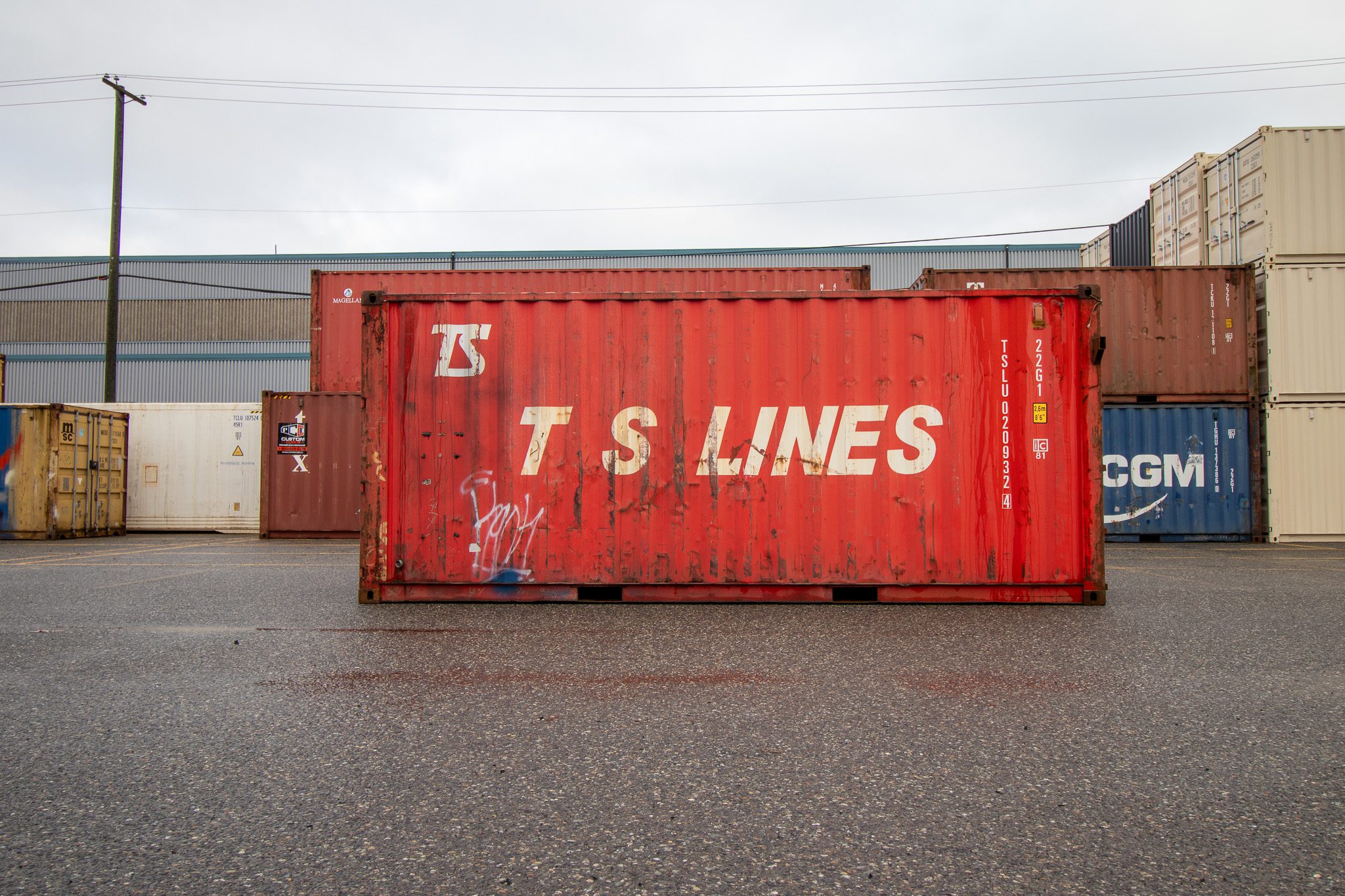 20’ Used Side wall & Square front end cut out - Custom Cubes