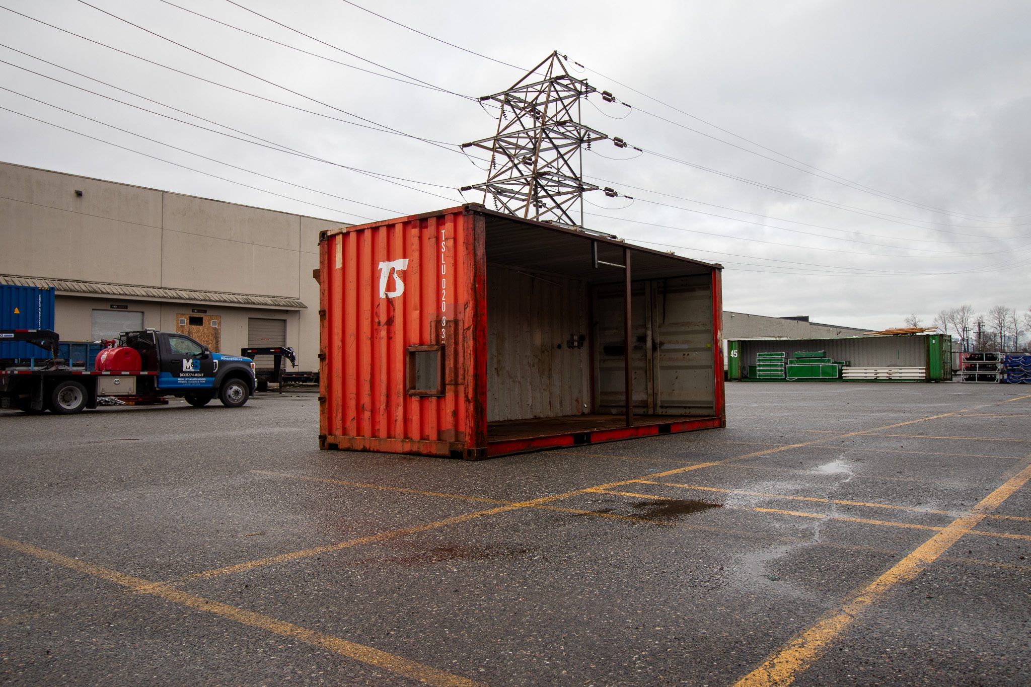 20’ Used Side wall & Square front end cut out - Custom Cubes