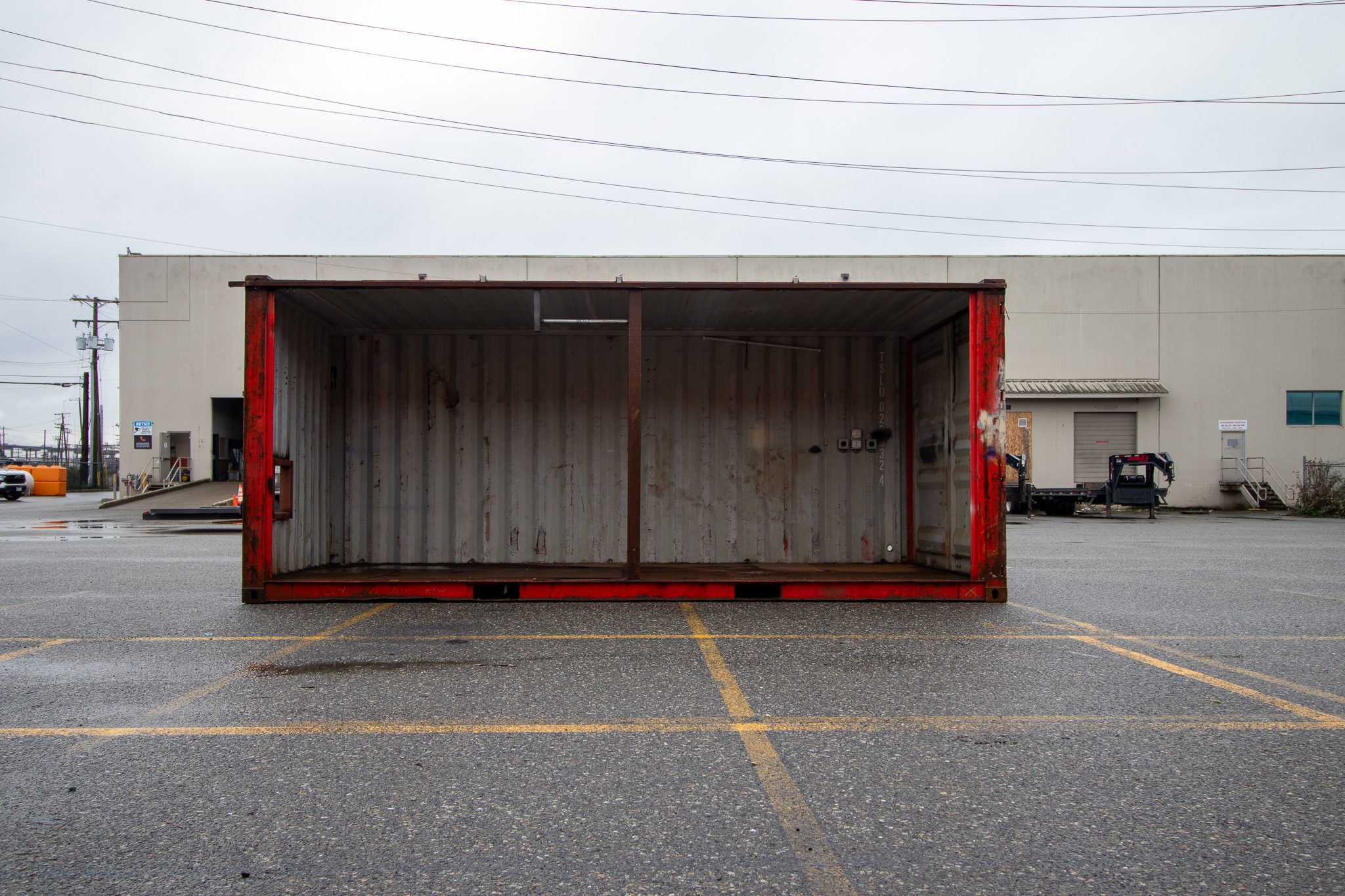 20’ Used Side wall & Square front end cut out - Custom Cubes