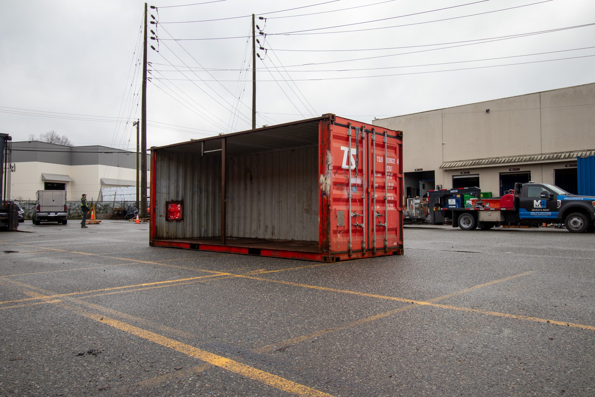 20’ Used Side wall & Square front end cut out - Custom Cubes