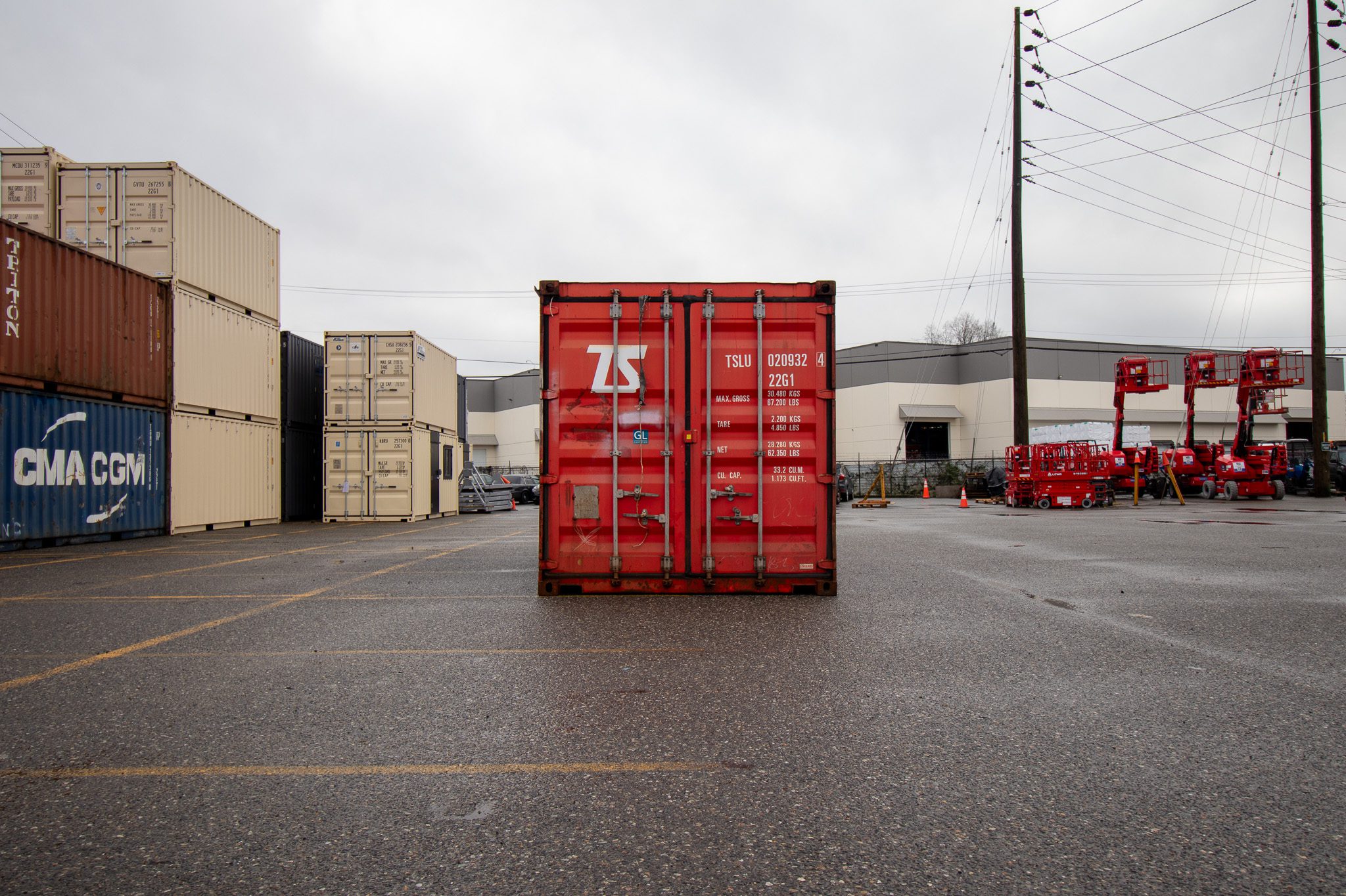 20’ Used Side wall & Square front end cut out - Custom Cubes