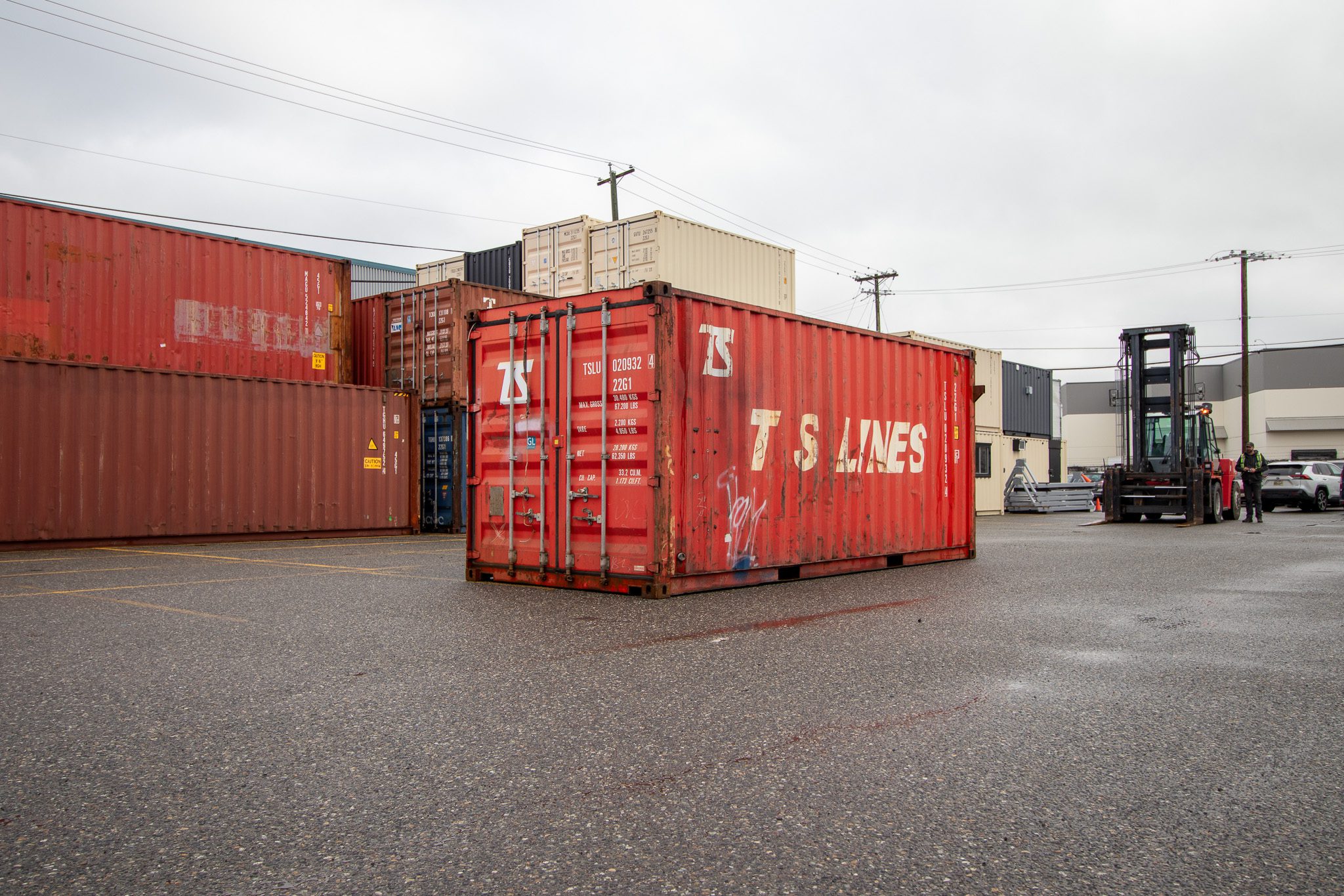 20’ Used Side wall & Square front end cut out - Custom Cubes