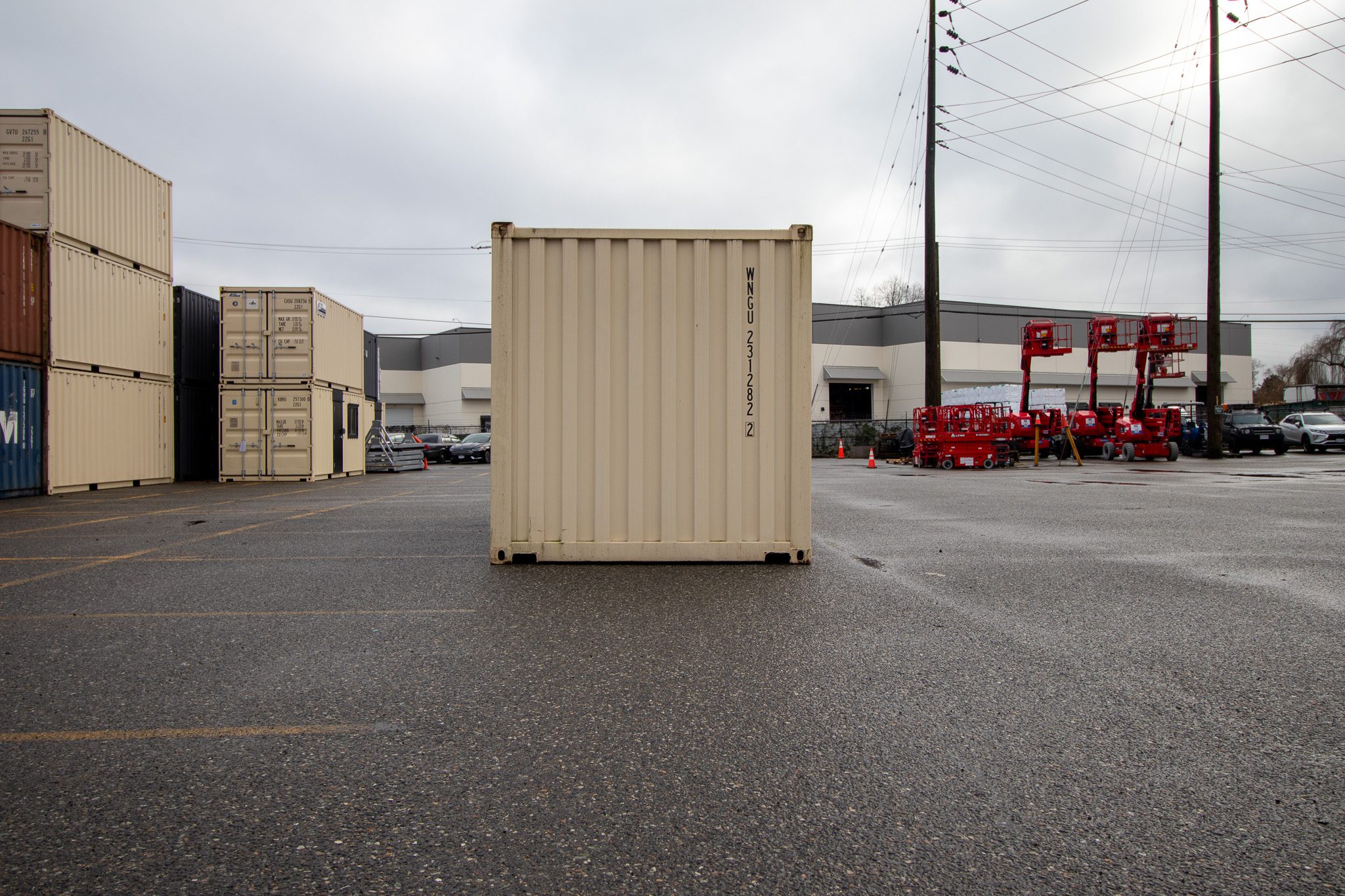 20’ New (1-trip) Side panel dents - Custom Cubes