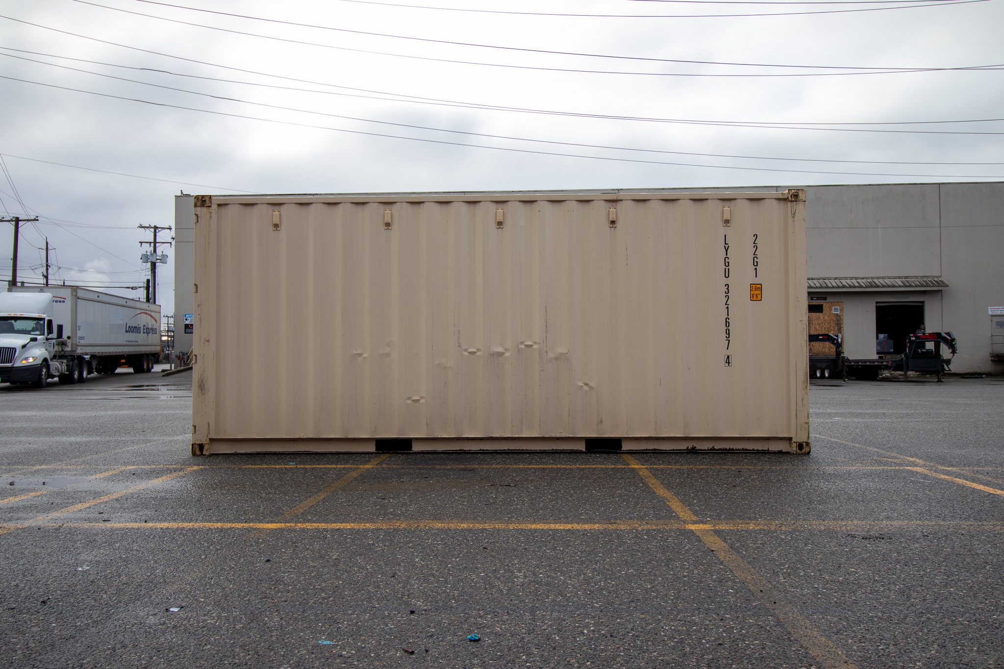 20’ New (1-trip) Side panel dents - Custom Cubes