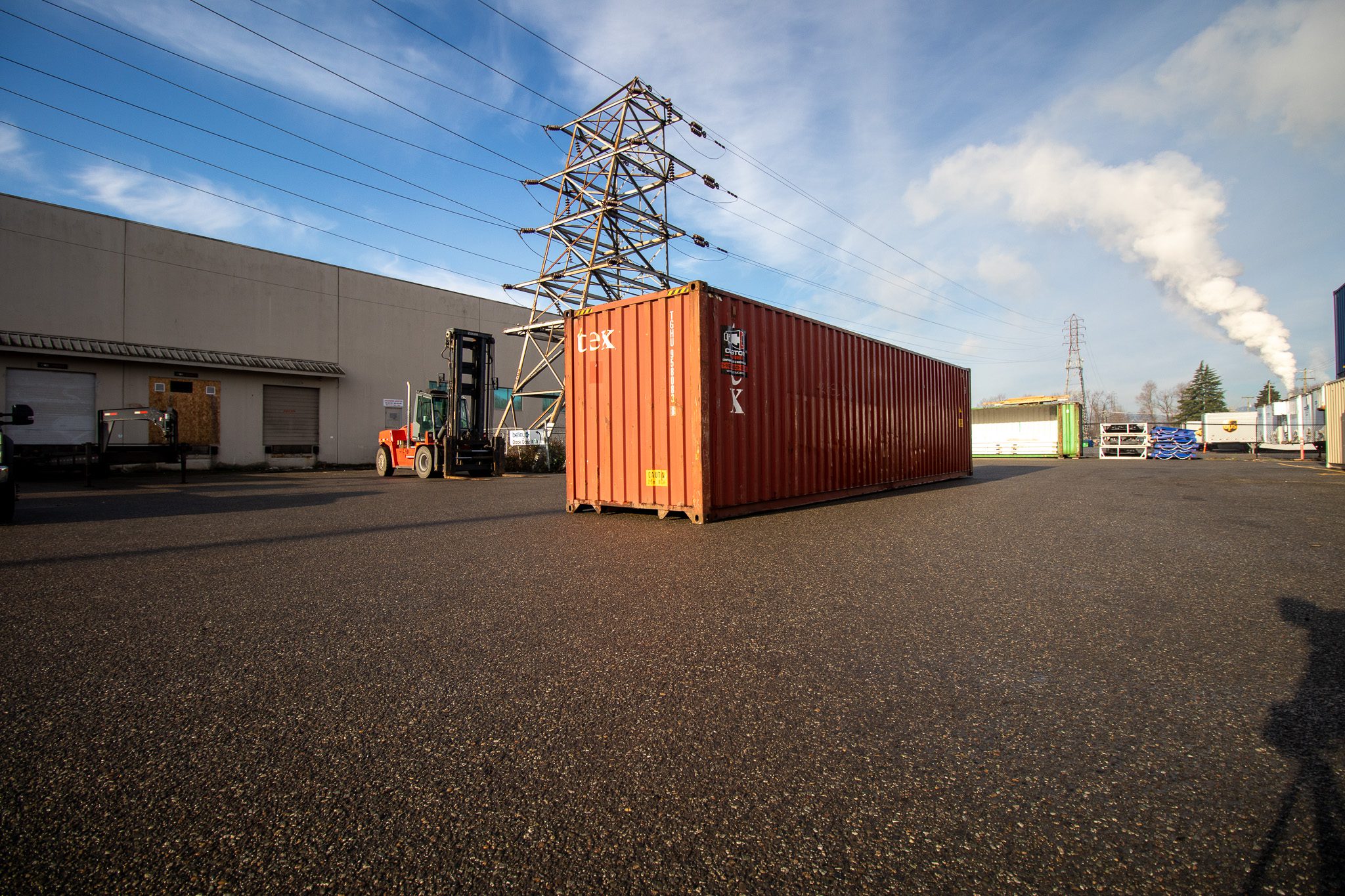 40′ HC Used Container w/ floor DMG - Custom Cubes
