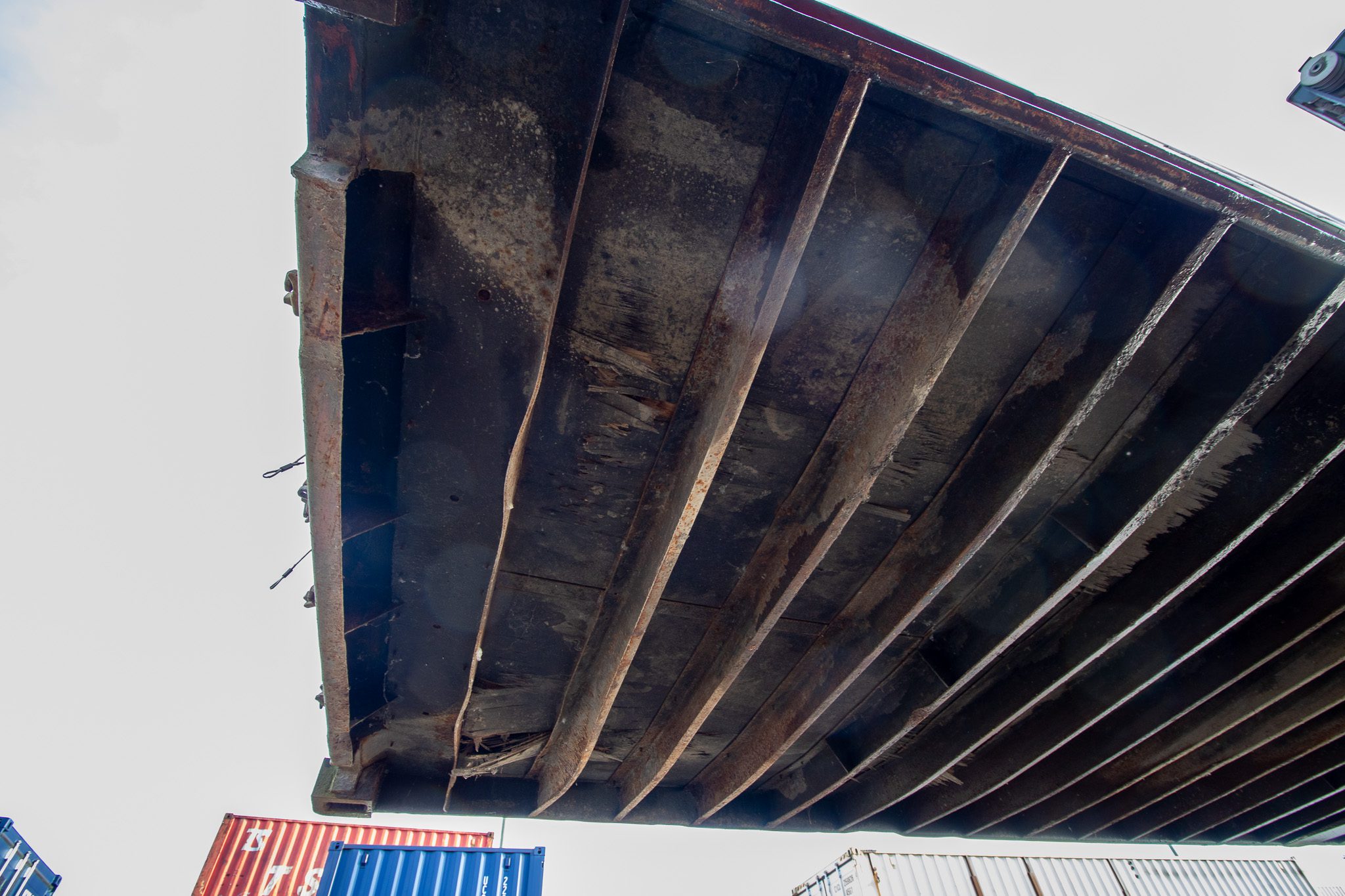 40′ HC Used Container w/ floor DMG - Custom Cubes